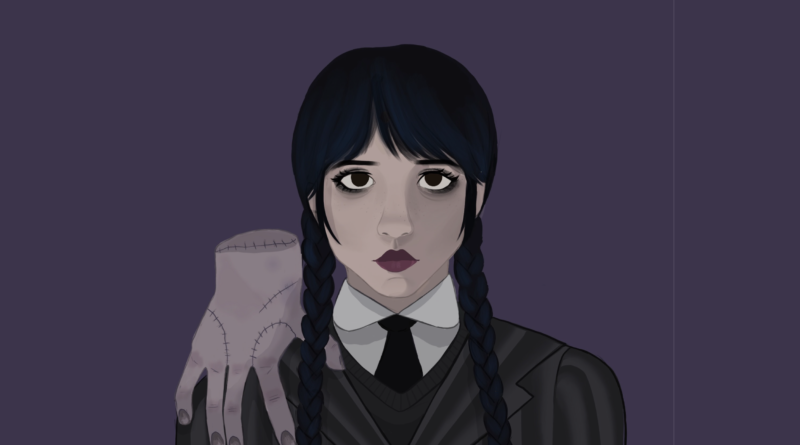 Fanart of Wednesday Addams : r/AddamsFamily