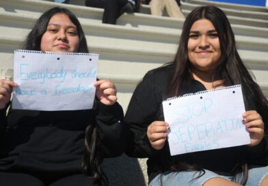 Cedar Shoals students walk out to protest ICE
