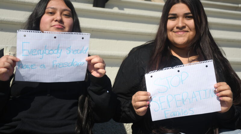 Cedar Shoals students walk out to protest ICE