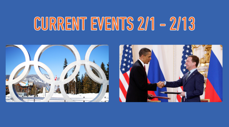 Current Events (2/1 – 2/13)