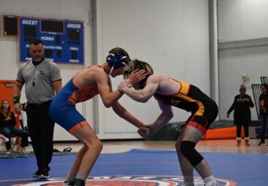 Wrestlers take down Central at senior night